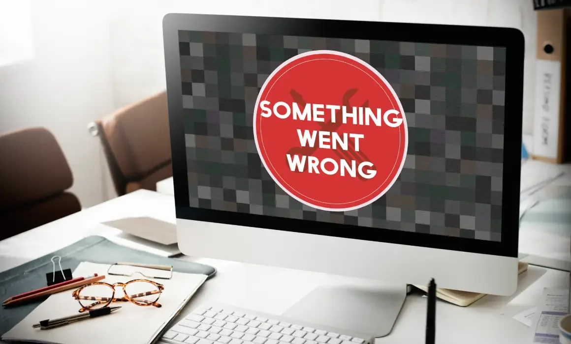 website mistakes